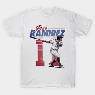 Jose Ramirez Cleveland Retro T-Shirt